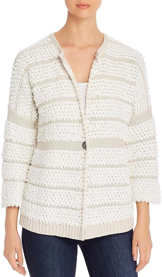 Nic & Zoe Pale Sisal Sweater