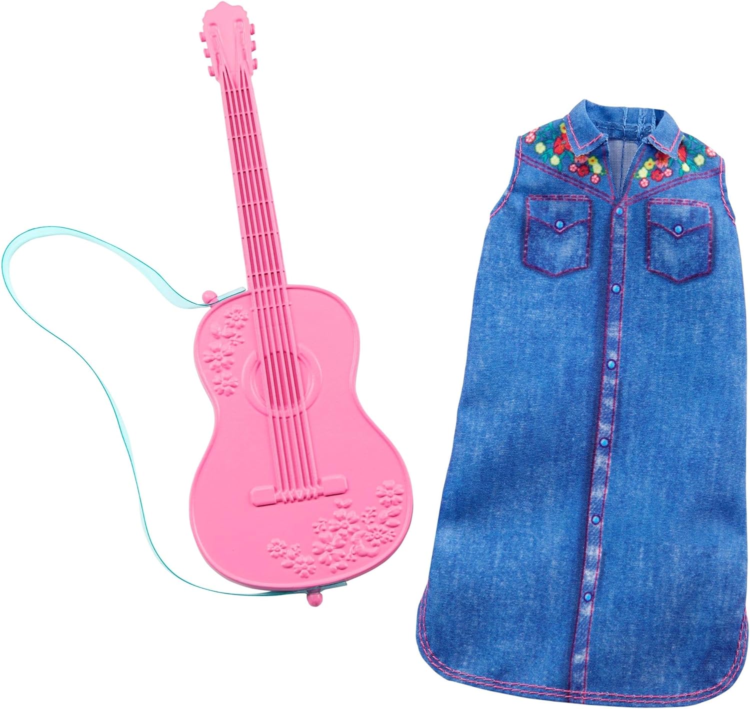 Barbie Folk Musician With Guitar