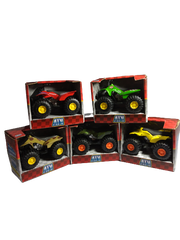 Turbo Wheels Monster Truck - Yellow Die Cast Metal