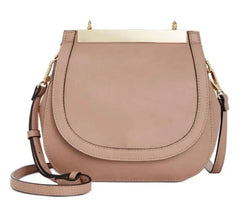 Alfani Mini Binding Bracelet Bag in Dark Blush with Gold-Tone Hardware - Modified