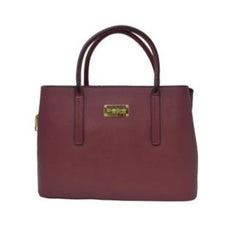 Bebe Aubrey Satchel Cognac