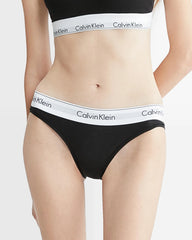 Calvin Klein Radiant Cotton Bikini 3-Pack Q Black, White, Ashford Gray