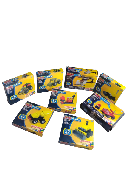 Make It Blocks City Patrol Police Car - 24 Piece Set (Box Is Slightly Crushed)