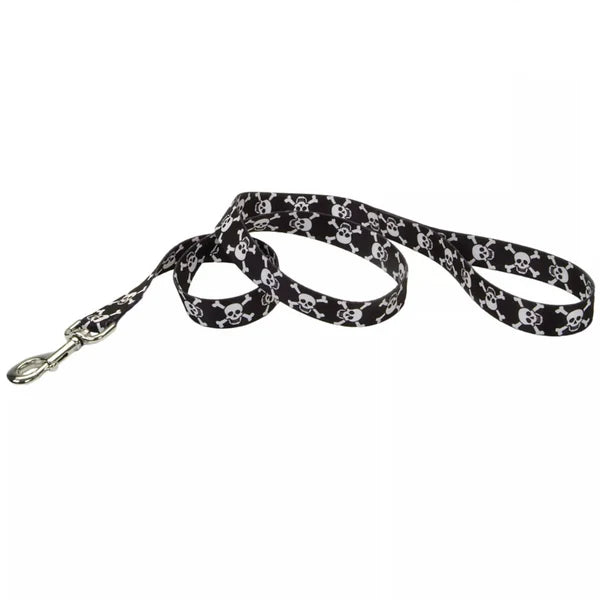 Coastal Pet Attire Styles Skulls Dog Leash