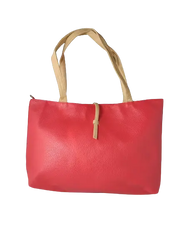 Diva General Collection Red Pebbled Tote - Unlined