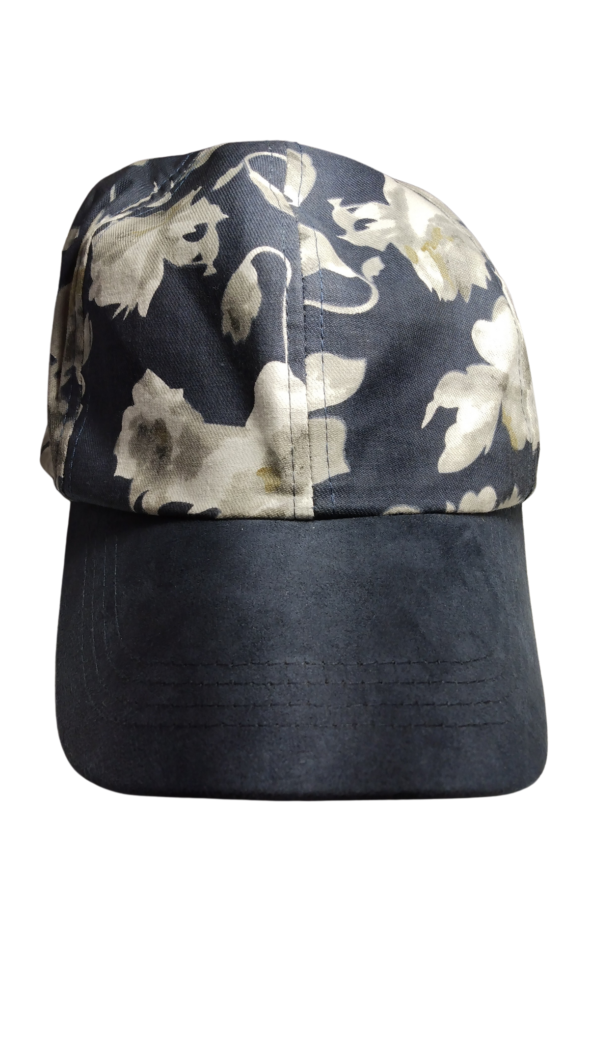 Inc International Concepts Navy Women's Ball Cap with Flowers