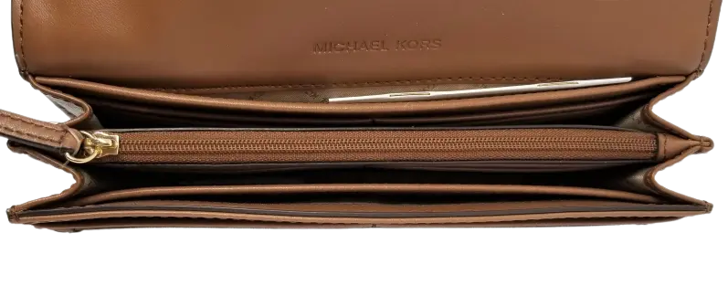 Michael Kors Large Fulton Flap Carryall Wallet