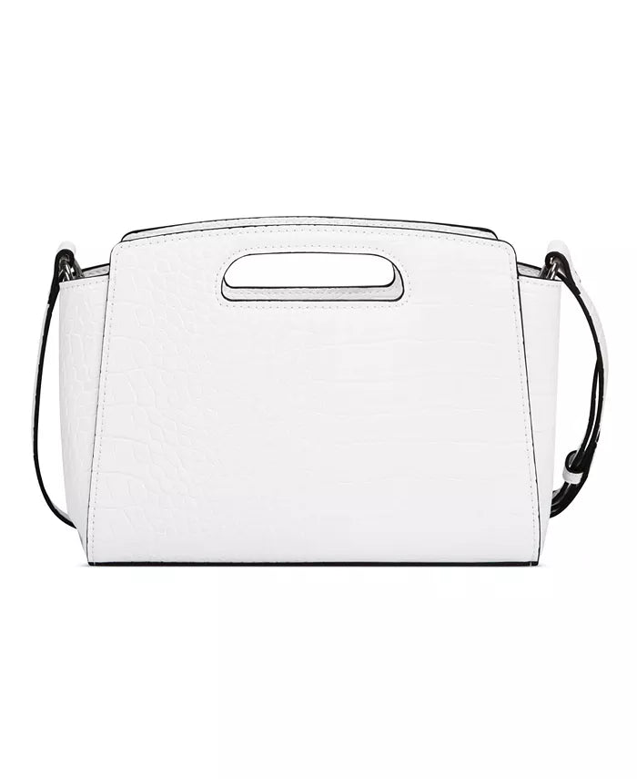 Nine West Marisol Mini Cut Out Crossbody Bag in White