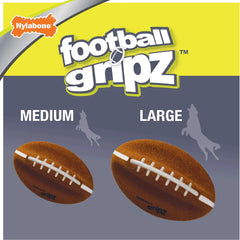 Nylabone Power Play Football Large 8.5" Dog Toy