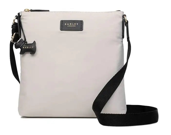 Radley London Elia Mews Zip-Top Crossbody in Dove Grey