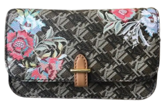 Ralph Lauren Floral RL Wallet Belt Brown & Pink