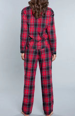 Be Wicked 2 Piece Long Sleeve Flannel Pajama Set