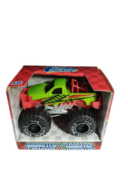 Turbo Wheels Monster Truck - Green Die Cast Metal Truck