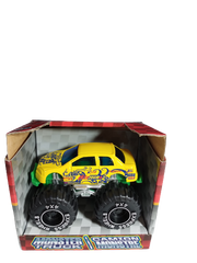 Turbo Wheels Monster Truck - Yellow Die Cast Metal