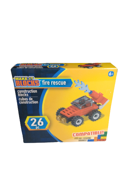 Make it Blocks Fire Rescue - 26 Piece Set