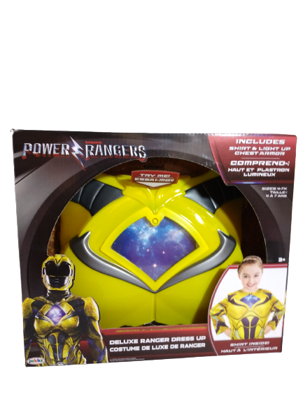 Power Rangers Halloween Costume yellow or pink