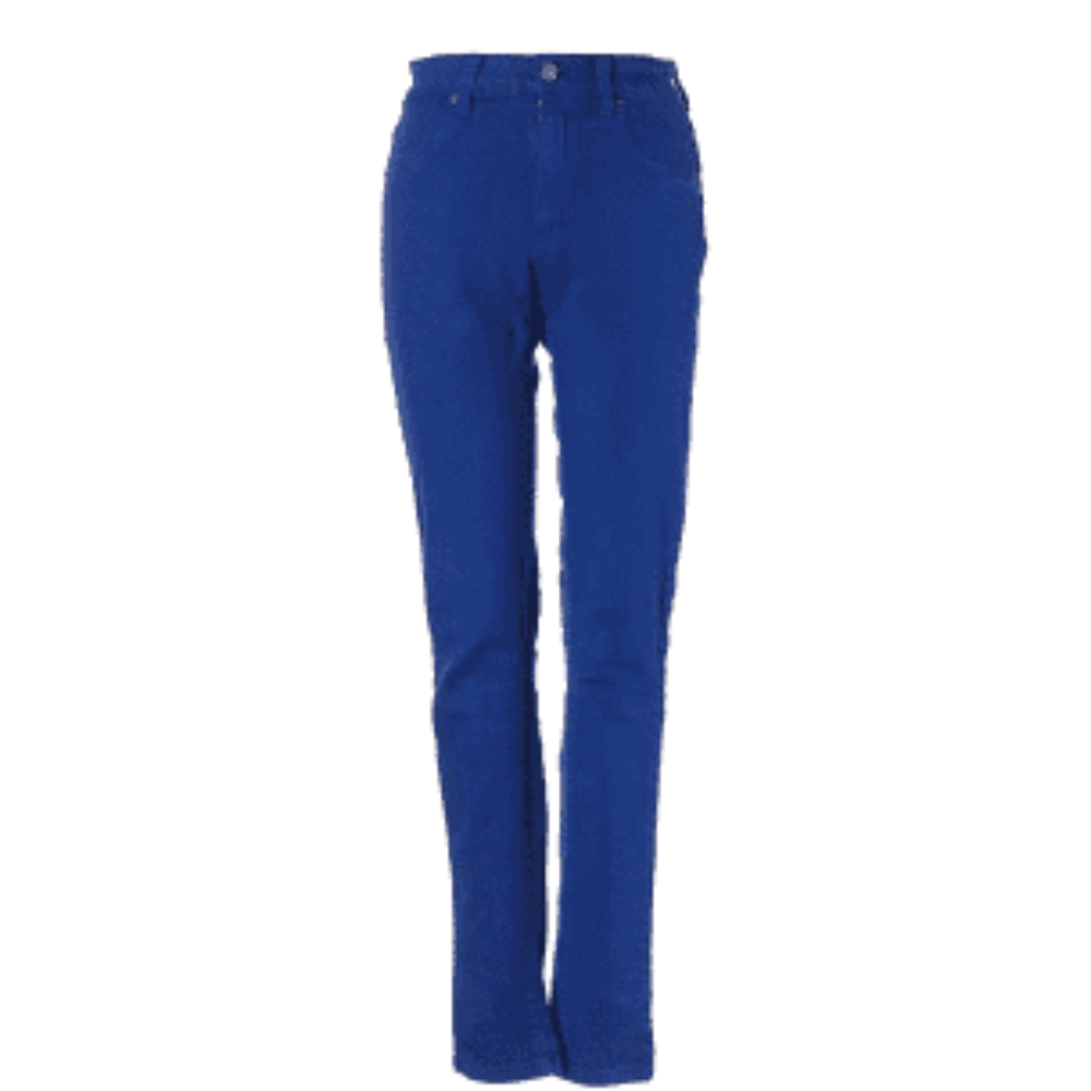 Carmar Royal Blue Mid Rise Jeans