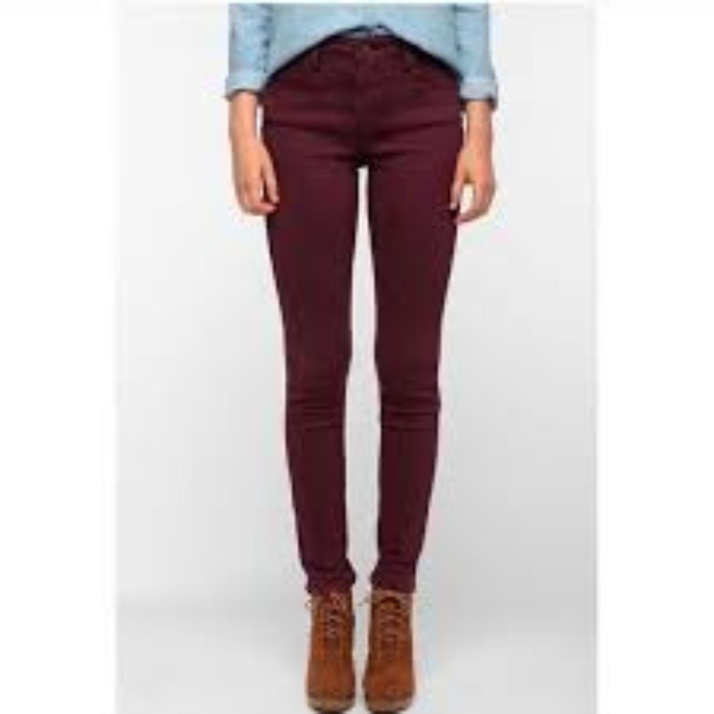 Carmar Waxed Burgundy Denim