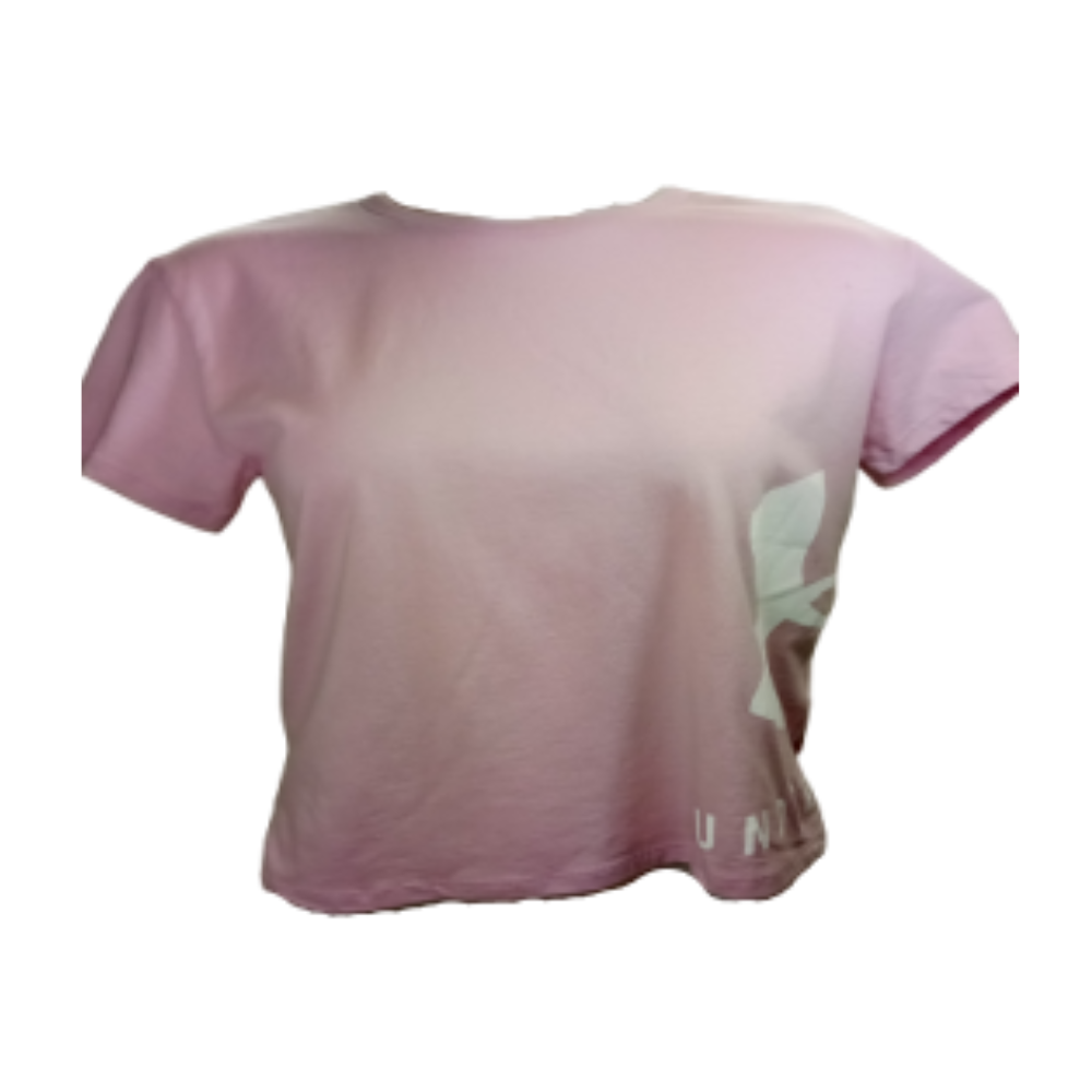 Girl's Pink Under Armour Tee