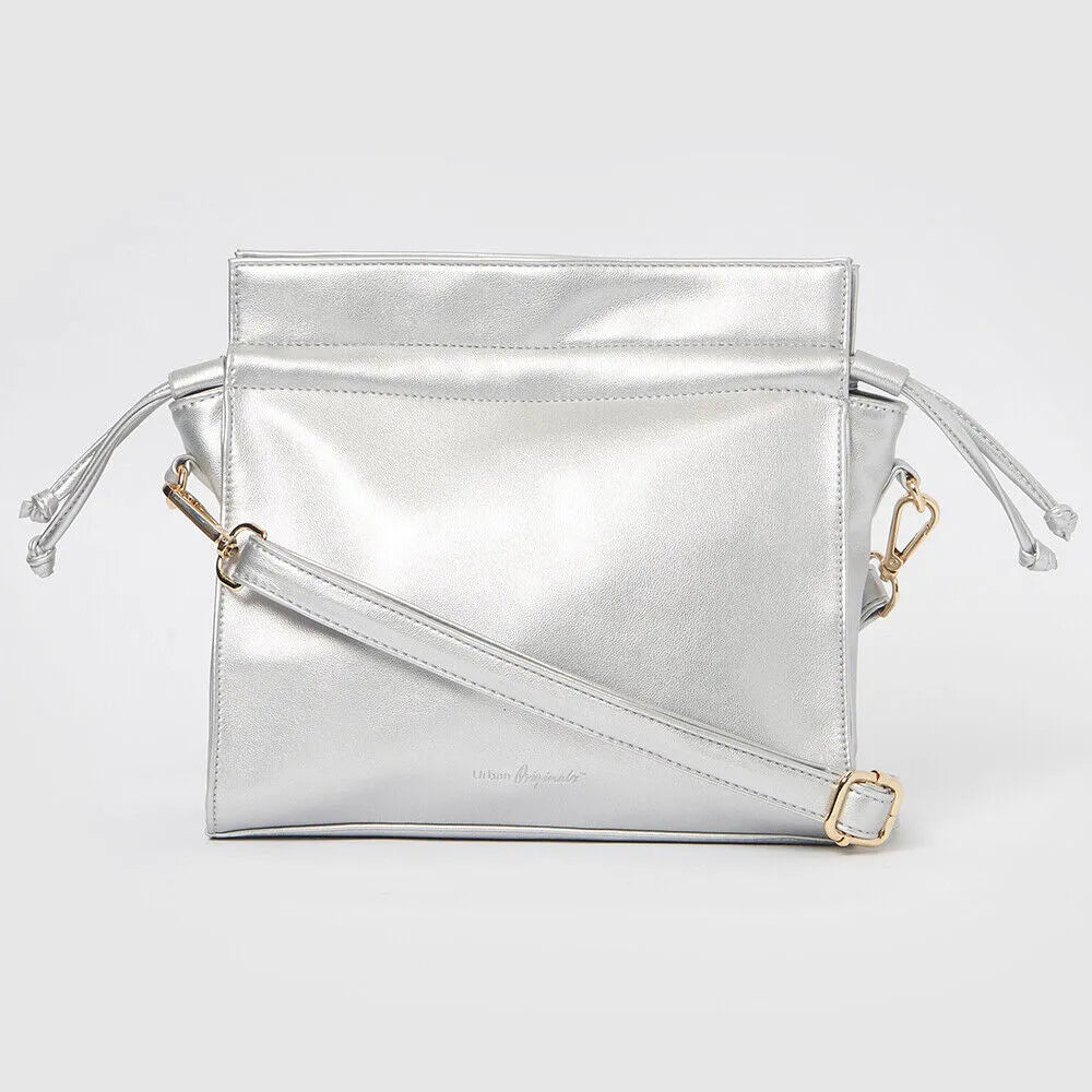 Urban Originals Womens Wild Crossbody Silver