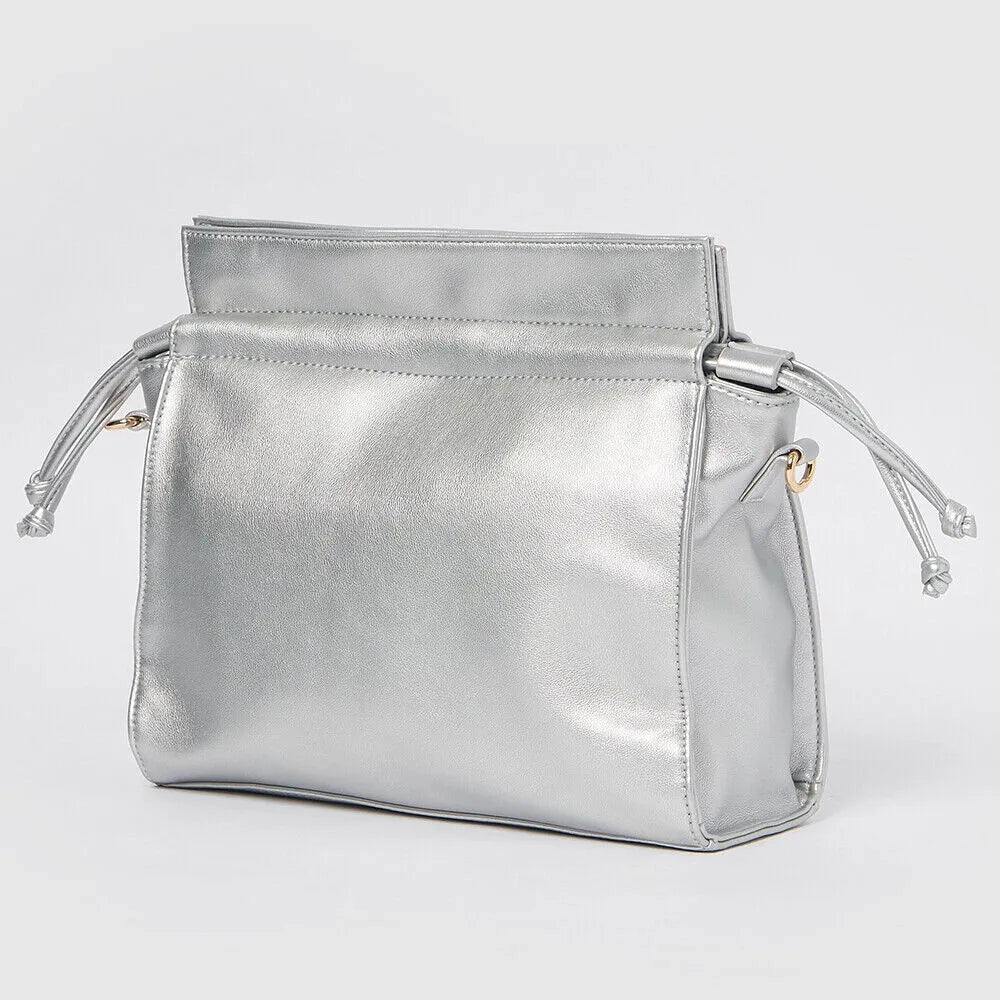 Urban Originals Womens Wild Crossbody Silver