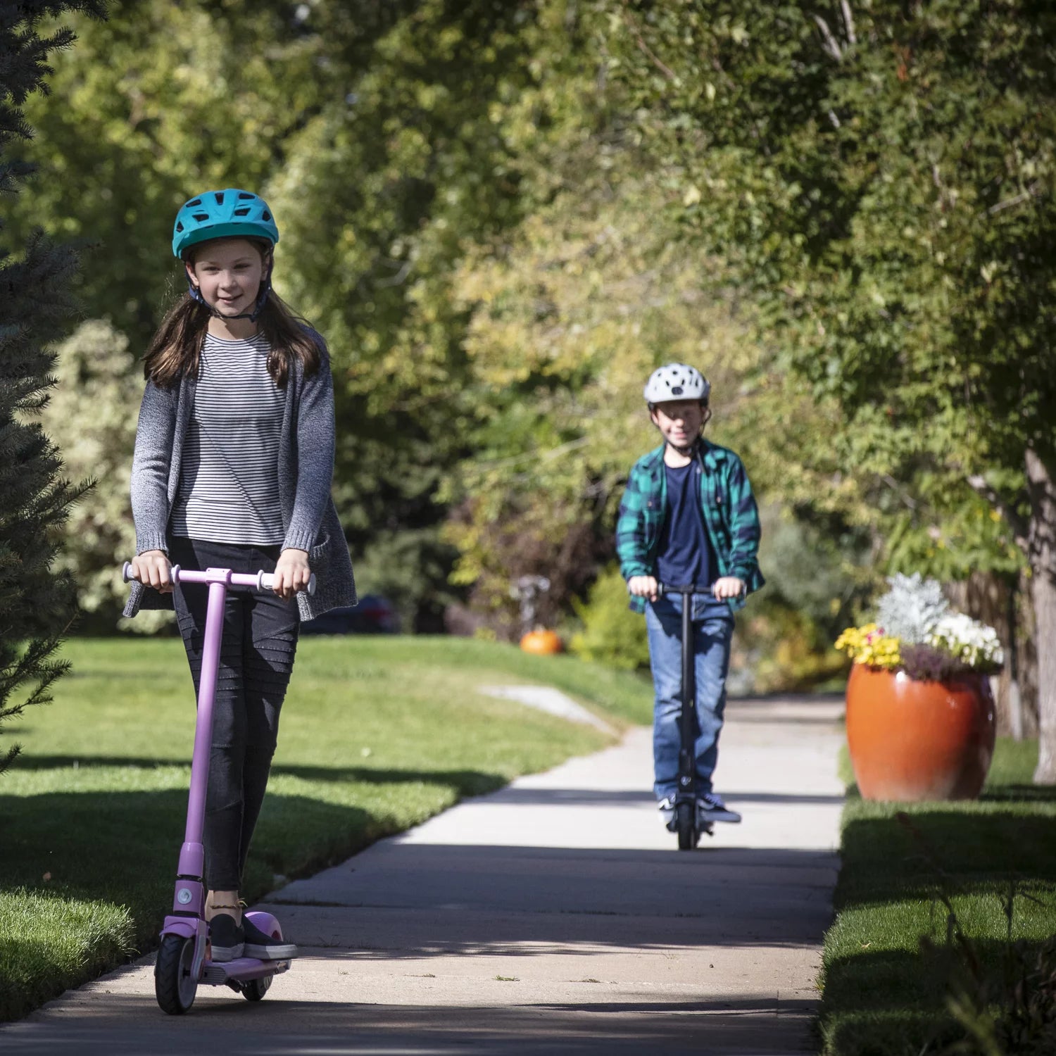 GOTRAX - Electric Scooters For Kids- Black