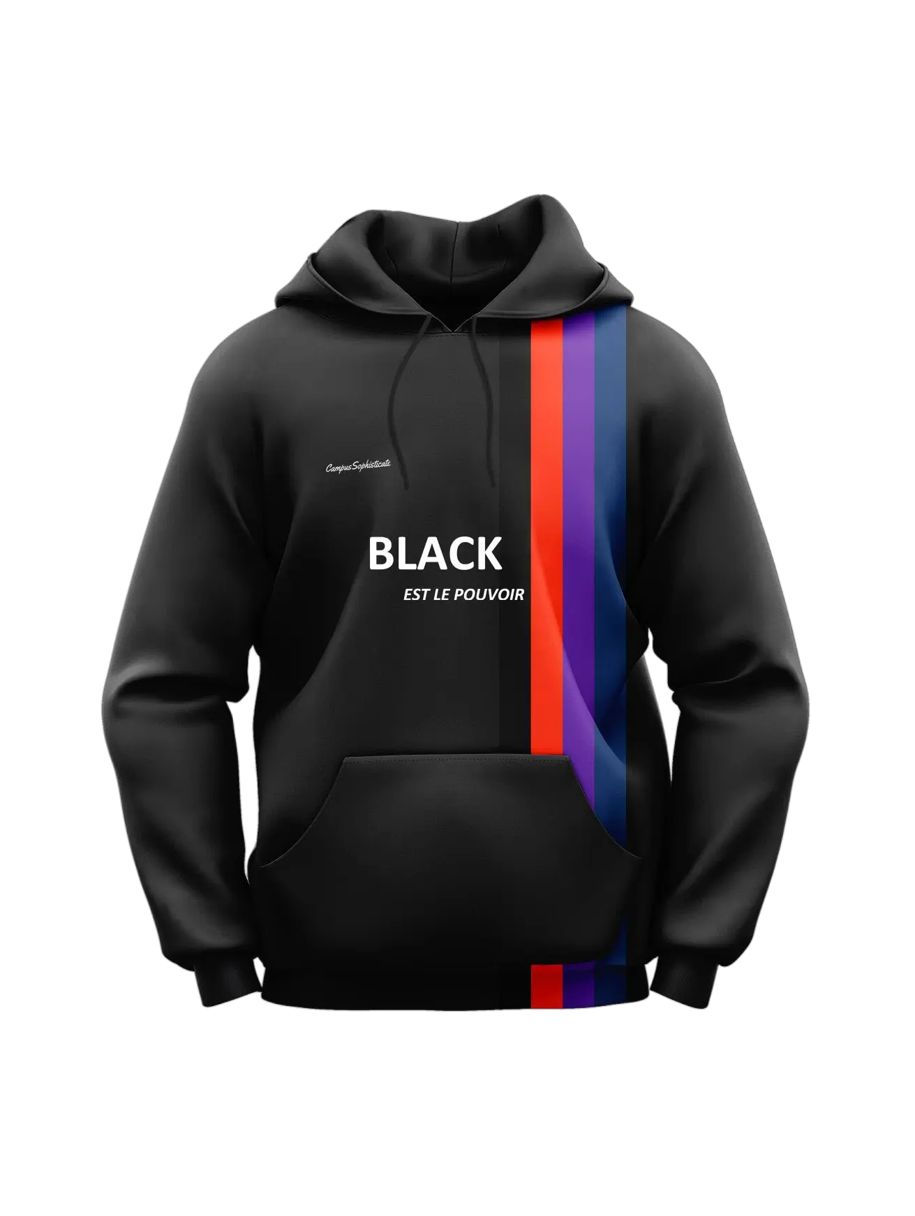 male black hoodie