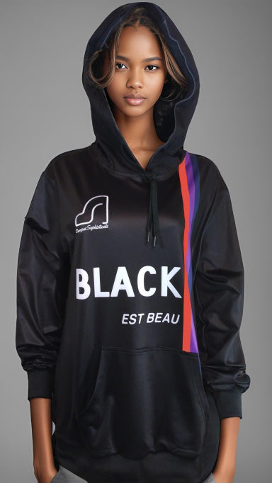 Black Hoodie Female