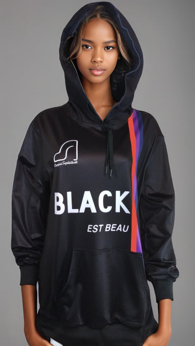 Black Hoodie Female