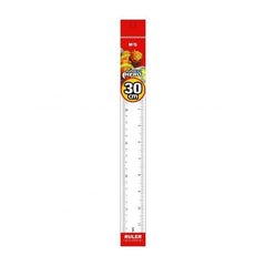 M&G Plastic PS Ruler 30cm (4 per pack)