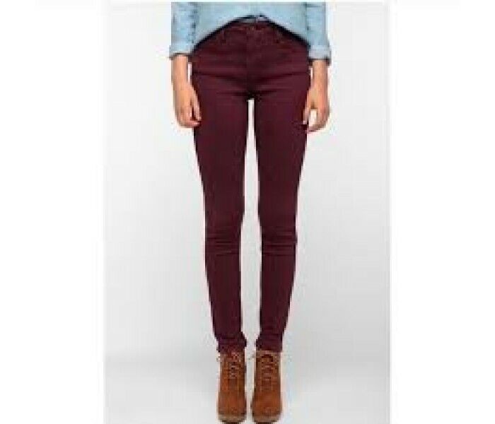 Carmar Burgundy Waxed Jean 24