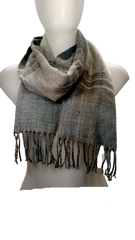 Diva Collection Grey Scarf