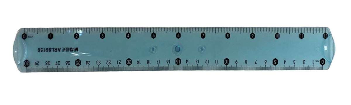 M&G Flexible Soft Color Ruler 30cm (4 per pack)