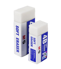 M&G Soft White Eraser 42*18*11mm (10 per pack)