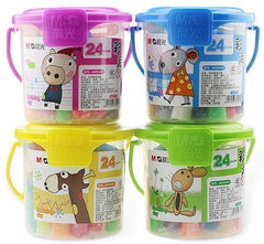 M&G Modelling Clay 24 colors PP Drum Package (1 per pack)