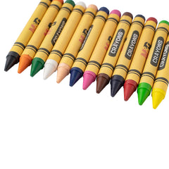 M&G 11mm*100mm Round Crayon 12 colors (1 per pack)