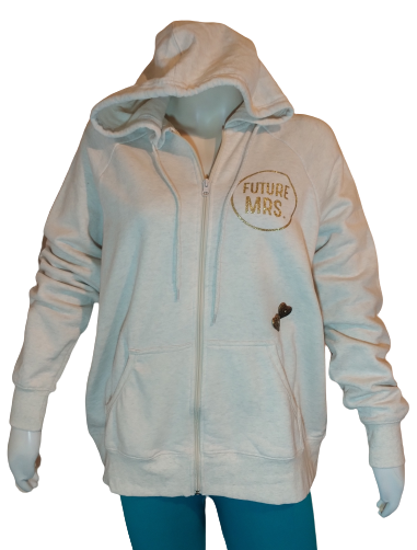 Ideology Heather White Future Mrs - Bride Hoodie