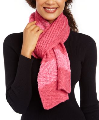INC raspberry scarf