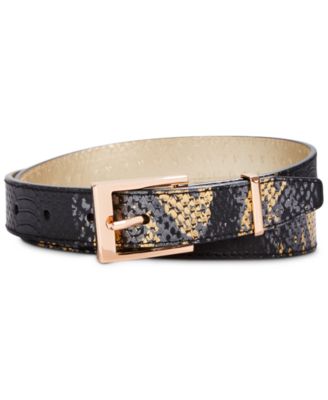 DKNY black/gold belt s