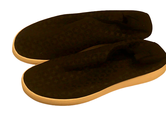 Lekuni Black/White Slip on Shoes 10-11