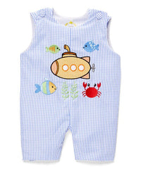 Everlasting Heirloom blue onesie 2t