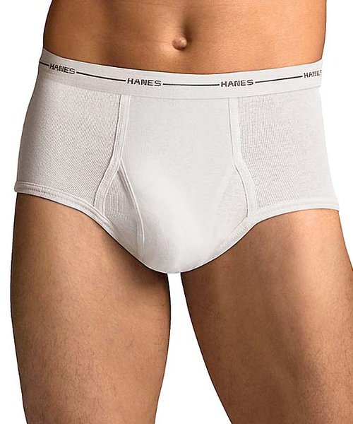 Hanes white brief l