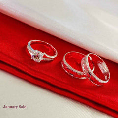 Campus Sophisticate Collection 925 Pure Italian Silver Rings