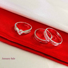 Campus Sophisticate Collection 925 Pure Italian Silver Rings