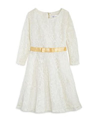 Us Angels - Cream Lace Dress Size 6x