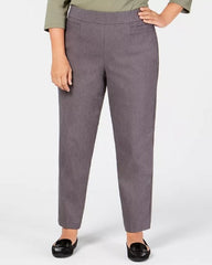 Alfred Dunner Grey Pant 24W