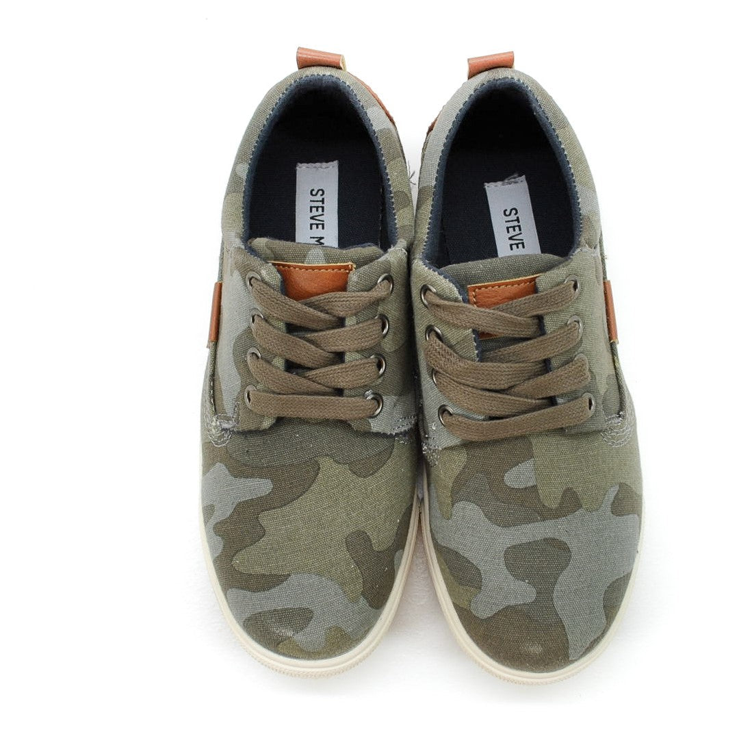 Steve Madden Olive Camo Sneaker