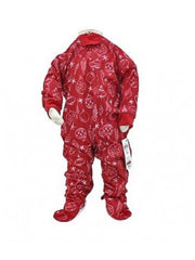 Family Pajamas Baby Ornament Print Footed Pajamas