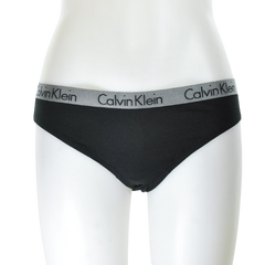 Calvin Klein Radiant Cotton Bikini 3-Pack Q Black, White, Ashford Gray