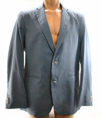 Alfani Men Light Steel Blue Tech Sportcoat Large